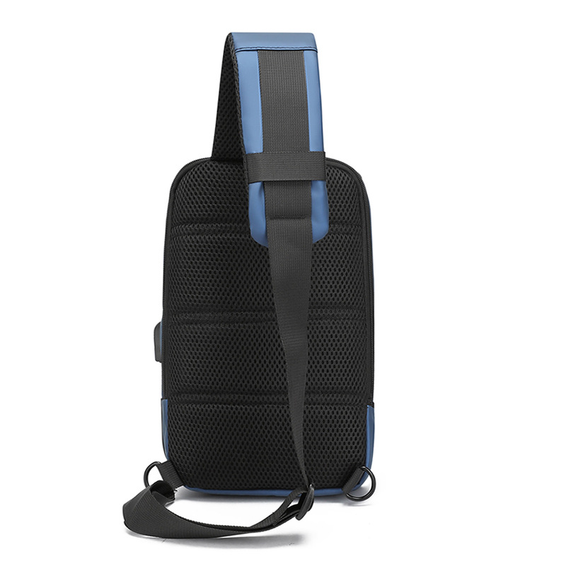 Cross-border chest bag, men's crossbody bag, single-shoulder backpack, multi-functional large-capacity charging crossbody small bag, messenger bag, men's bag Application Scenario