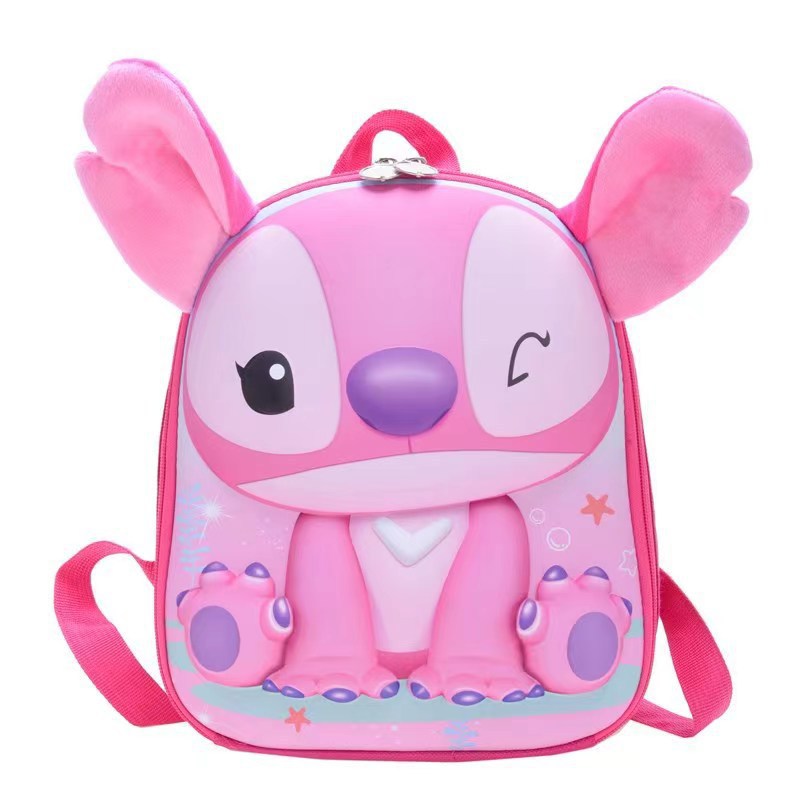 Stilzi Children's schoolbag 3D shell Ultra-light and weight-reducing kindergarten backpack, cute cartoon bag for boys and girls details Picture