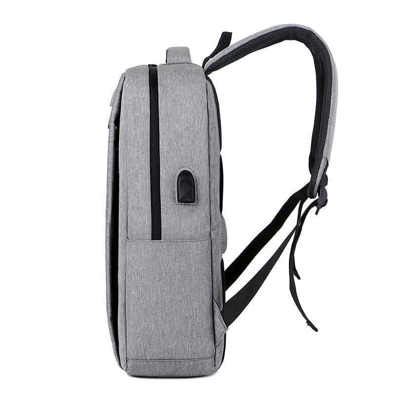 Wholesale large-capacity backpacks, men's waterproof Oxford cloth backpacks, business laptop bags, and college student schoolbags details Picture