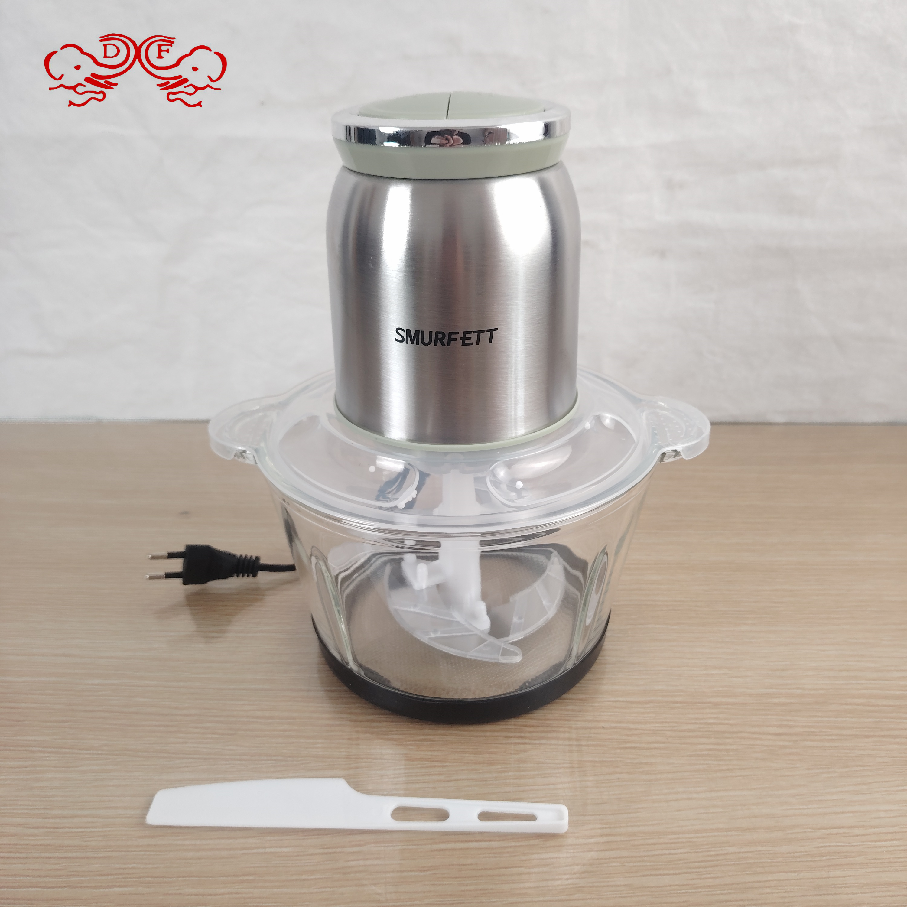 DF68862 hemispherical meat grinder, household fully automatic large-capacity multi-functional electric meat, vegetable and garlic mincing machine, DF TRADINGHOUSE Item Picture