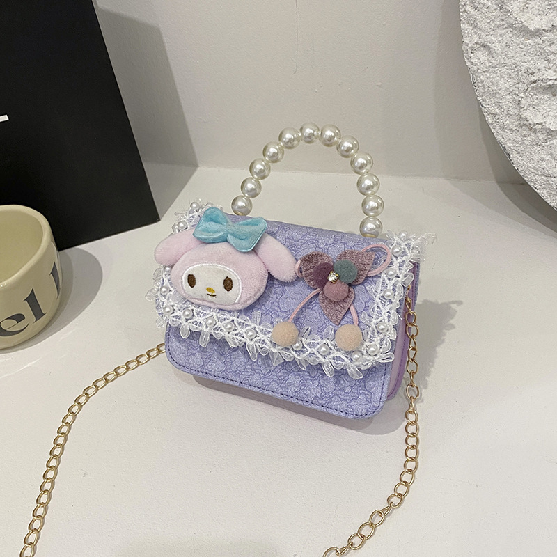 New children's bags, girls' crossbody bag, fashionable and cute, princess bag, trendy for the New Year, single-shoulder delivery for babies full figure