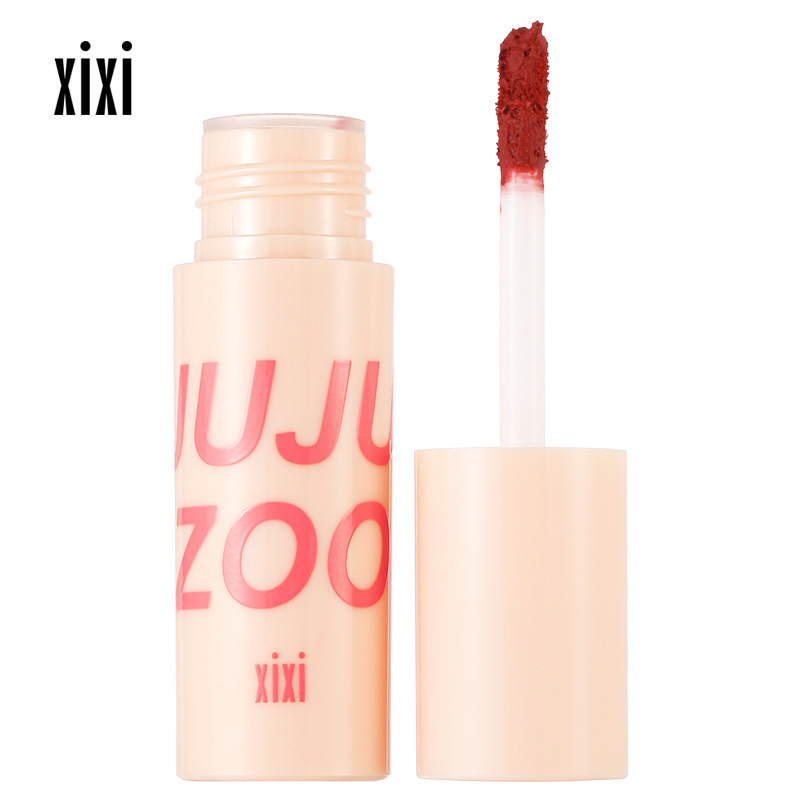 xixi Evening Cloud Mist Lip Mud Color-enhancing Lip Mud matte finish easy to handle, brightening complexion and whitening. Affordable lip for students Item Picture