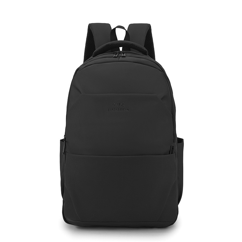 New men's backpack, a universal large-capacity laptop bag for business trips, and a simple and casual travel backpack Item Picture