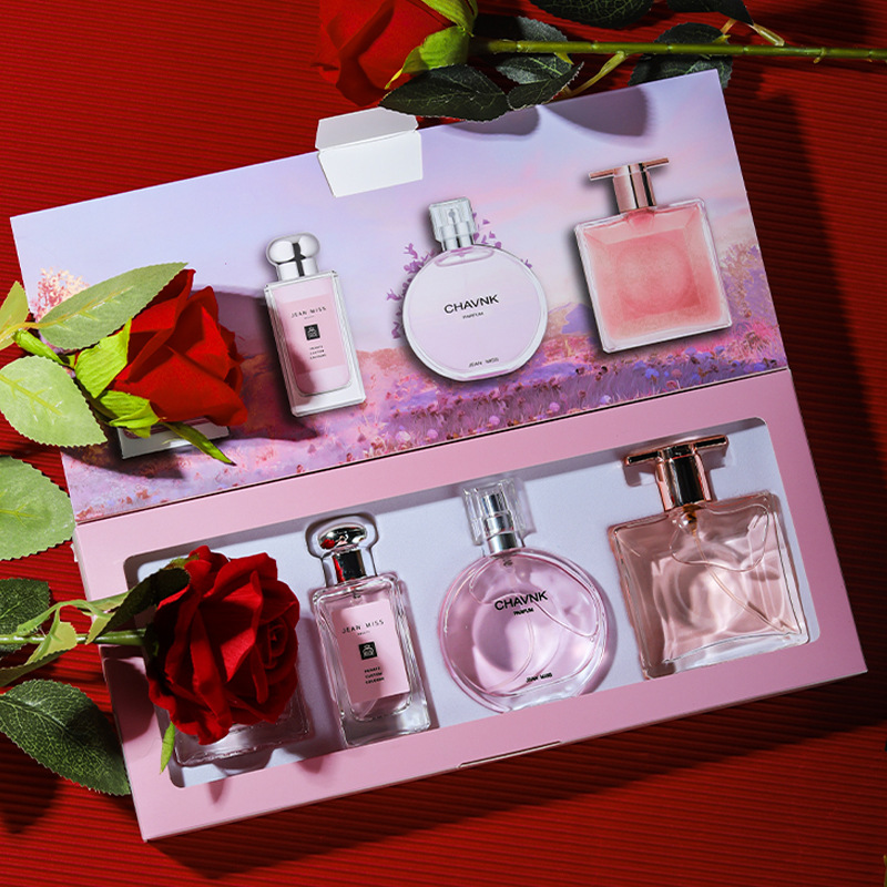 Xiaocheng Yixiang's new women's perfume set has a long-lasting fragrance and is a cross-border bestseller. My idol is the wholesale of perfume gift boxes full figure