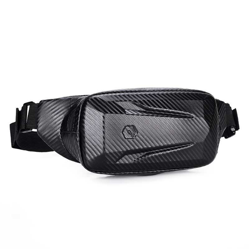 Men's hard-shell chest bags, single-shoulder crossbody commuter backpacks, trendy men's fashionable and versatile crossbody bags wholesale Item Picture