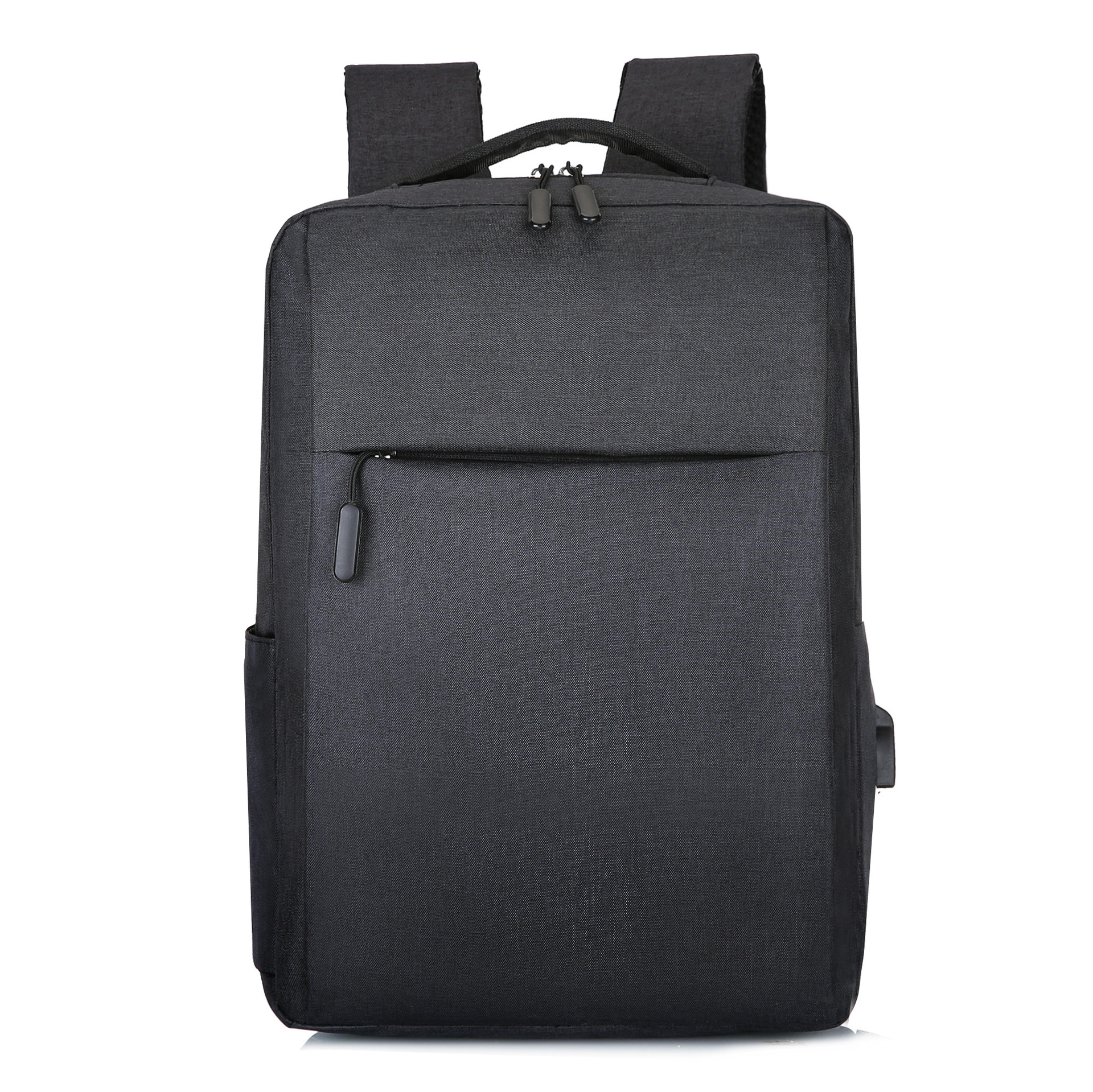 Cross-border backpacks, simple notebooks, business computer bags, campus student schoolbags, trendy travel backpacks that can be printed with logos Item Picture