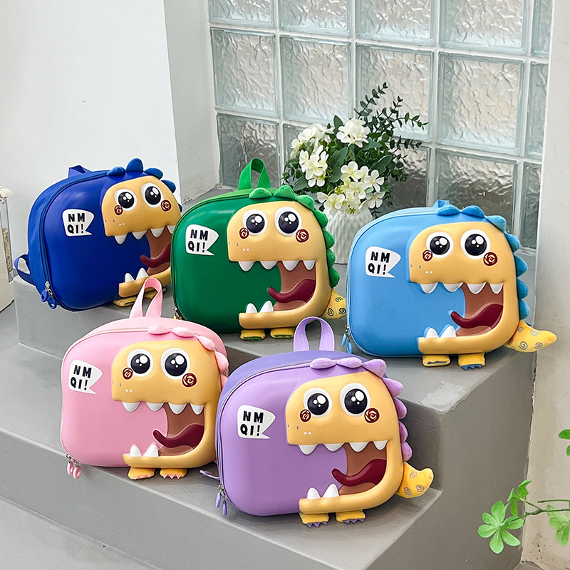 2024 New style kindergarten schoolbag, cartoon and cute children's backrest print, primary school schoolbag, boys' backpack details Picture