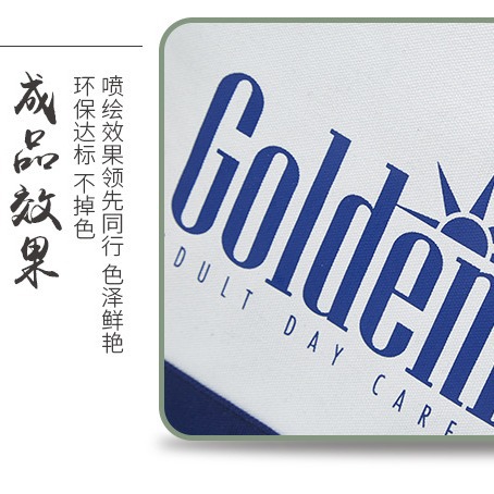 A single-shoulder canvas bag for women, a student book bag, a vegetable basket, and a LOGO can be added. One canvas bag for company activities Application Scenario