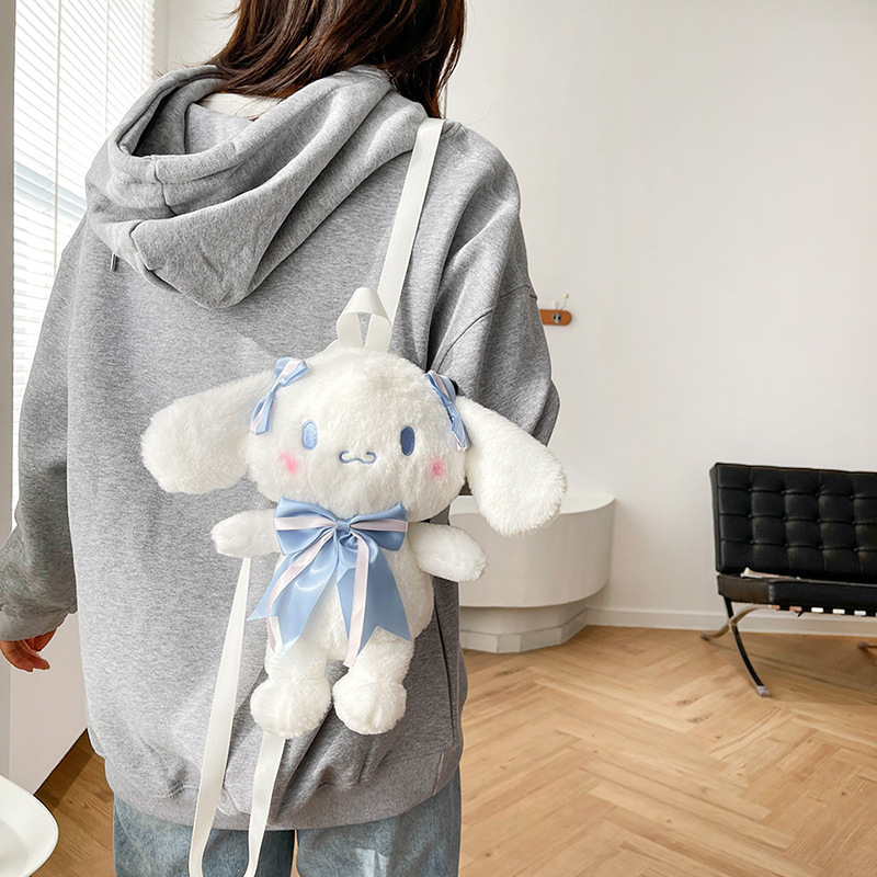 New children's bags: Children's plush toy bags, cartoon and cute backpacks Specification drawing