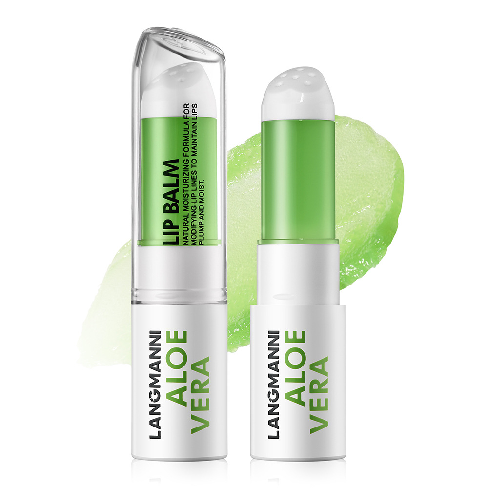 LANGMANNI Aloe Vera Lipstick Rotating Lip Balm across temu Item Picture