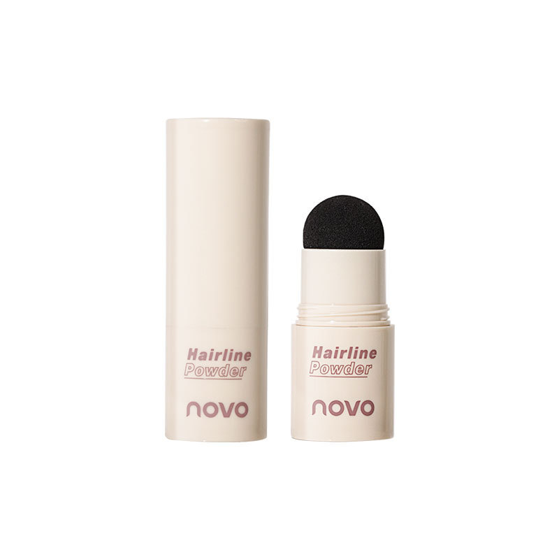 NOVO hairline powder fills hair crevices, covers high forehead and temples, and is water-resistant, sweat-proof and does not smudge Item Picture