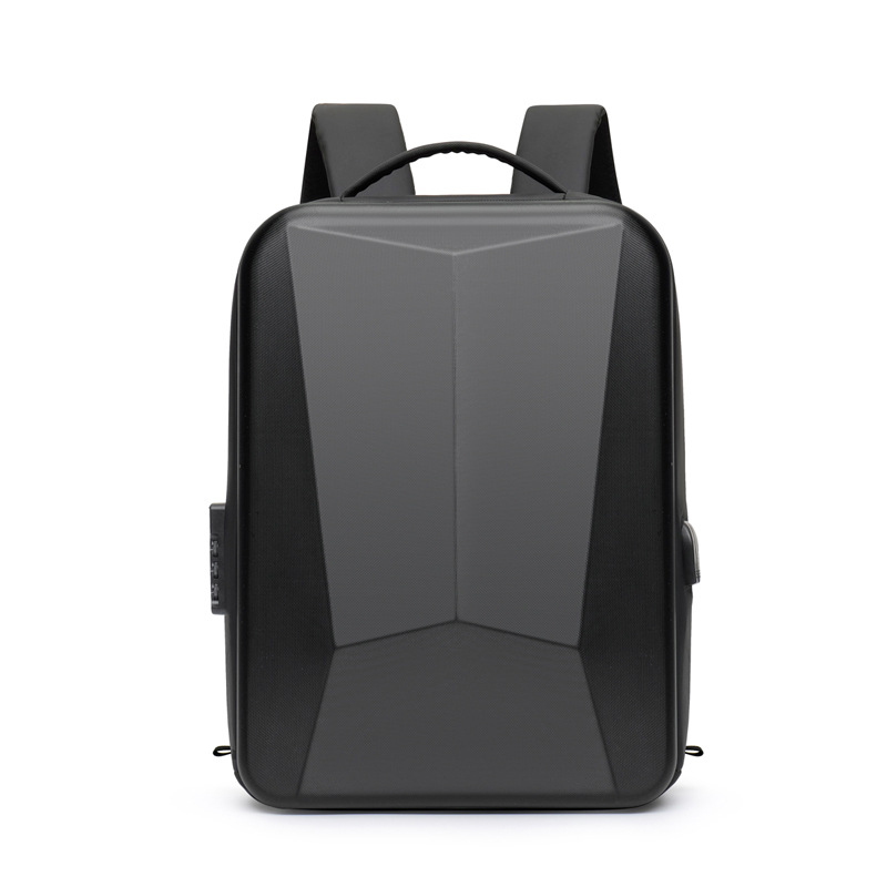 New hard-shell 16-inch laptop backpack, suitable for both men and women, large-capacity waterproof student schoolbag Item Picture