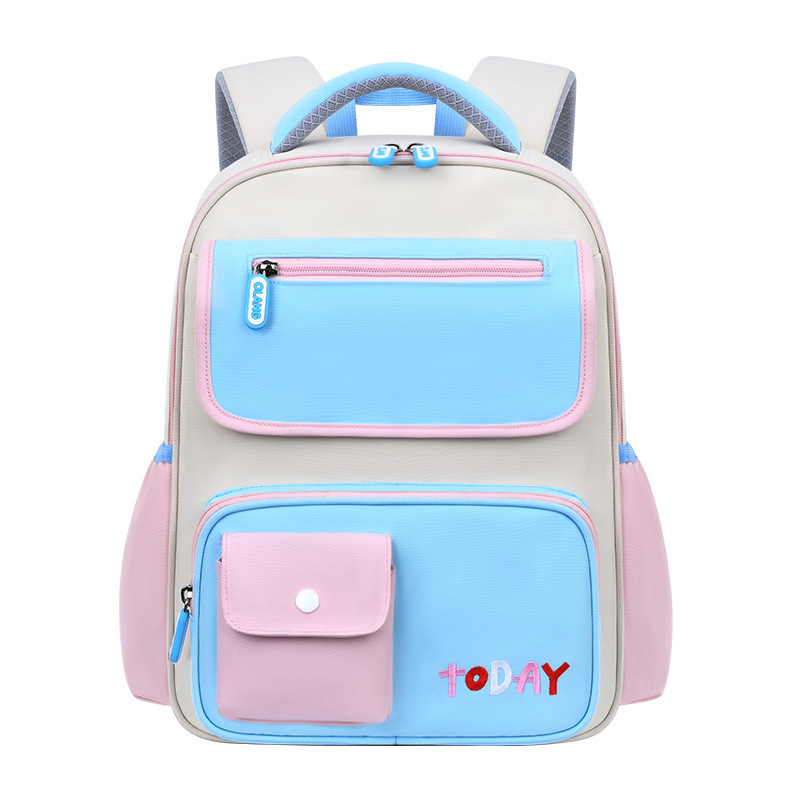 New cross-border primary school schoolbag 1-3-6 large capacity children 's backpack lightweight and lightweight backpack Item Picture