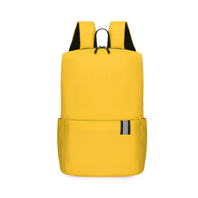 Factory wholesale colorful backpacks that can be printed with logos, trendy schoolbags for junior high school students, and backpacks for college students on campus full figure