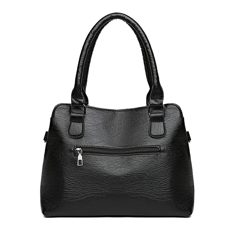 2024 Summer new women's bag, European and American large bag, hand-held tote bag, soft leather large capacity, single-shoulder crossbody women's bag Application Scenario