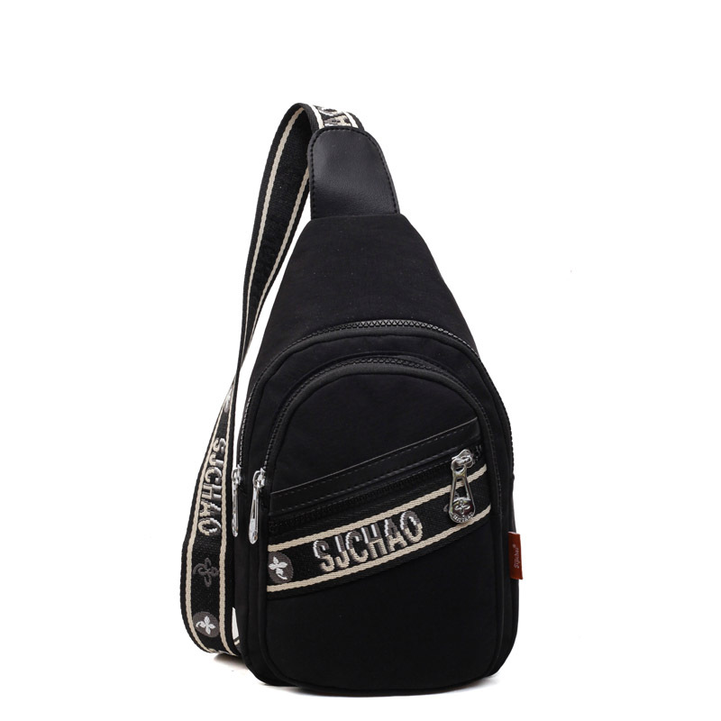 Summer nylon bag for women, 2025 new style commuter sports single-shoulder chest bag, niche and versatile, large-capacity crossbody bag Item Picture