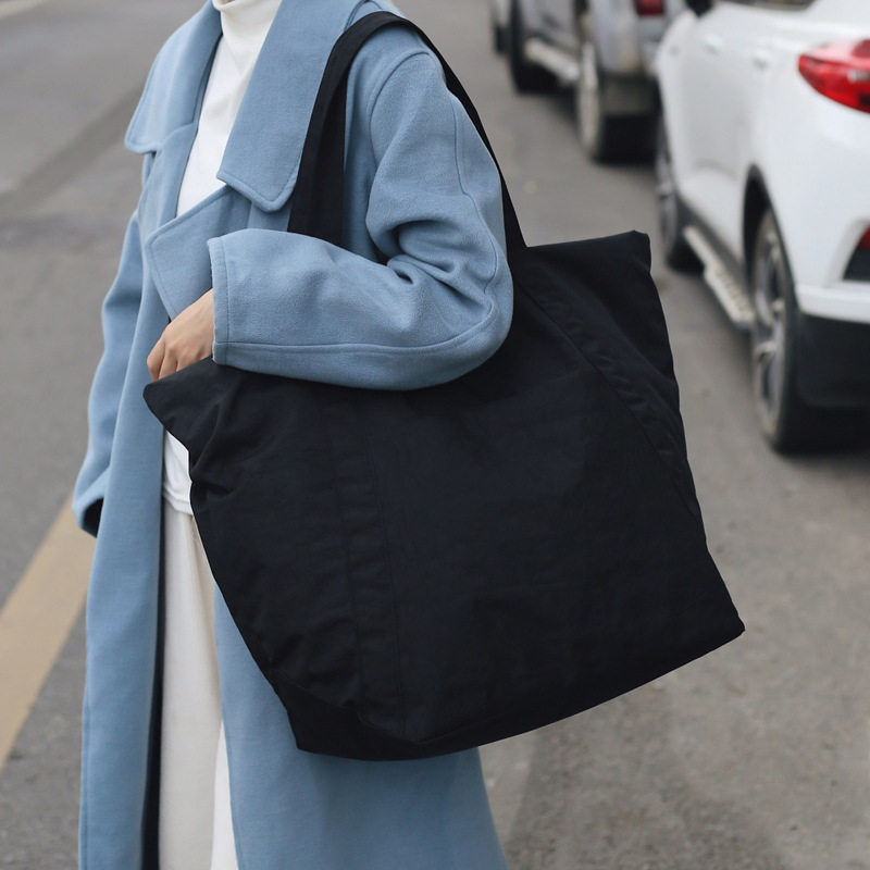 Women's American retro single-shoulder crossbody bag, casual tote bag, large-capacity single-shoulder bag, high appearance level, versatile travel bag full figure