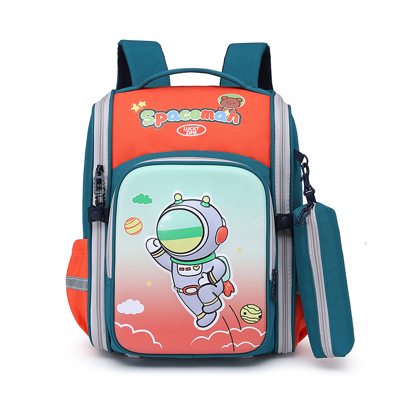 Cartoon children's schoolbags for primary school students from grades 1 to 4, boys and girls, primary school, middle school, preschool and kindergarten students Item Picture
