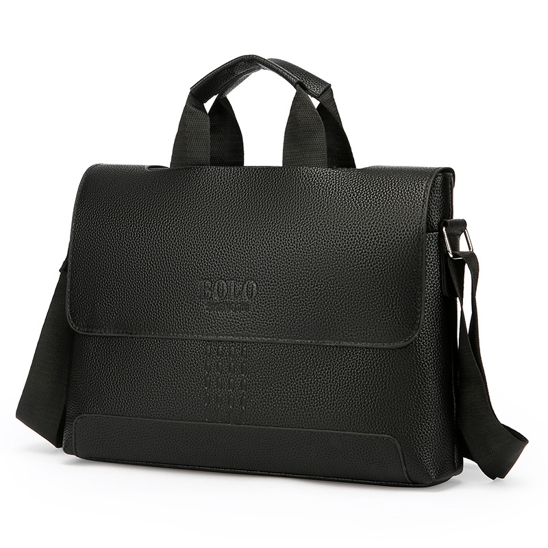 Cross-border leisure travel crossbody bag, water-resistant trendy handbag, men's Korean-style high-end business briefcase Item Picture