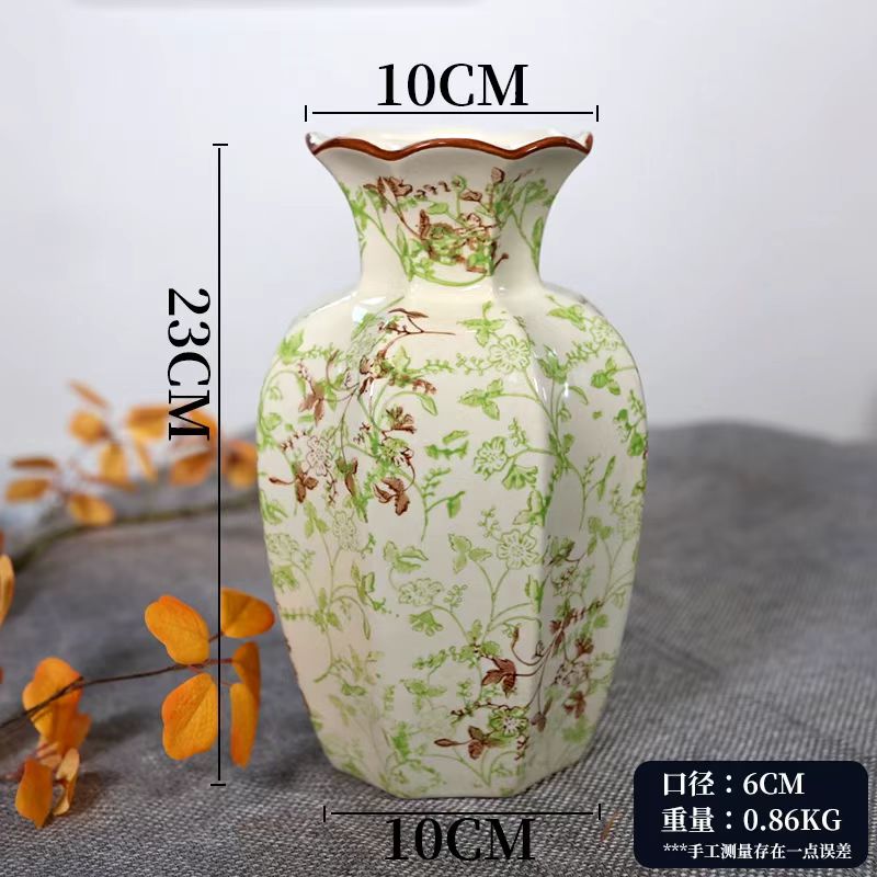 国潮装饰摆件家居装饰艺术品 小巧简约设计花艺插花器  中国风精致陶瓷花瓶 装饰    青花瓷             产品图