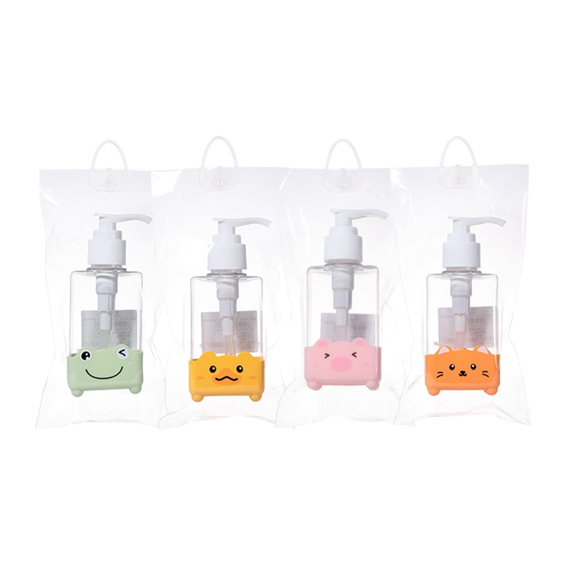 LMLTOP Cartoon Press Bottle 100ml Travel Portable Empty Bottle Lotion Bottle Cosmetic Dispensing Bottle SY722 Item Picture