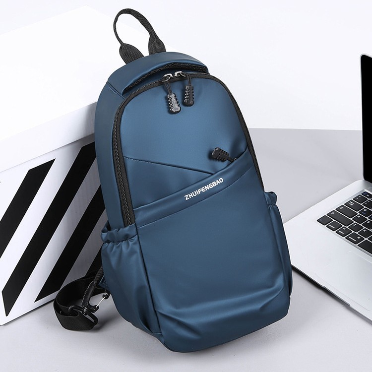 Men's crossbody bags, commuter bags, chest bags, men's postman bags, cycling bags, motorcycle backpacks, sporty men's single-shoulder bags, trendy Specification drawing