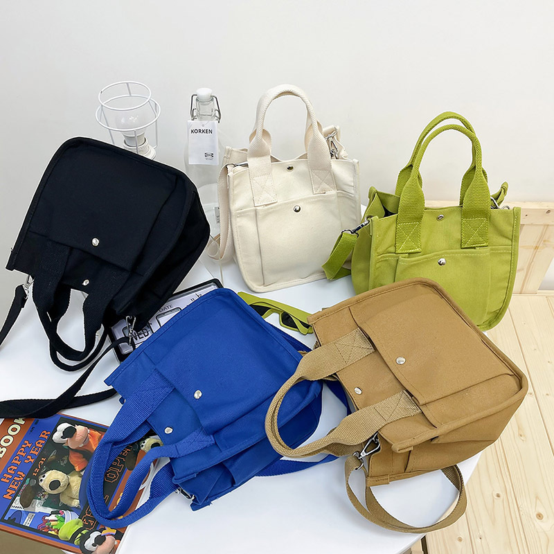 ins Japanese and Korean lazy sail bag, large-capacity hand-held shoulder crossbody bag, female college students' class handbag trend Application Scenario