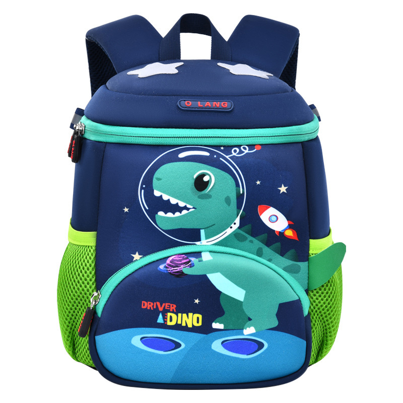 The new cross-border dinosaur children's schoolbag is ultra-lightweight, spine-protecting and load-reducing, suitable for kindergartens and primary school students Item Picture