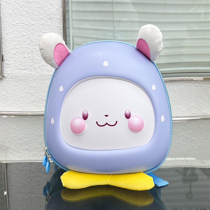 2024 New Cross-border cute Little Rabbit Backpack for Kindergarten Babies, cartoon small class boys and girls aged 2-5 Application Scenario