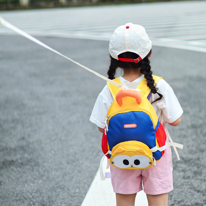 New style kindergarten schoolbag: Cartoon schoolbag for boys aged 1-3-6 and cute mini schoolbag for girls Specification drawing