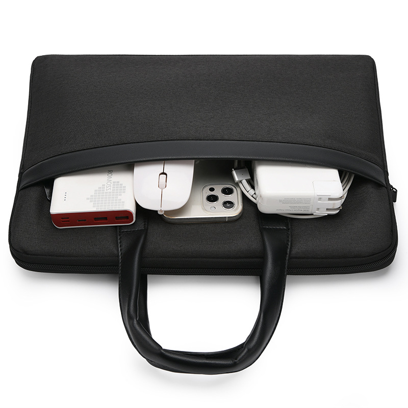 Oxford Cloth laptop bag, meeting office materials bag, file bag, men's briefcase, meeting gift bag, logo Application Scenario
