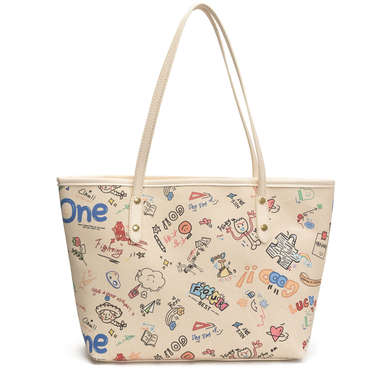 French niche and cute women's bags, 2025 new summer versatile large-capacity single-shoulder bag, petite tote bag Item Picture