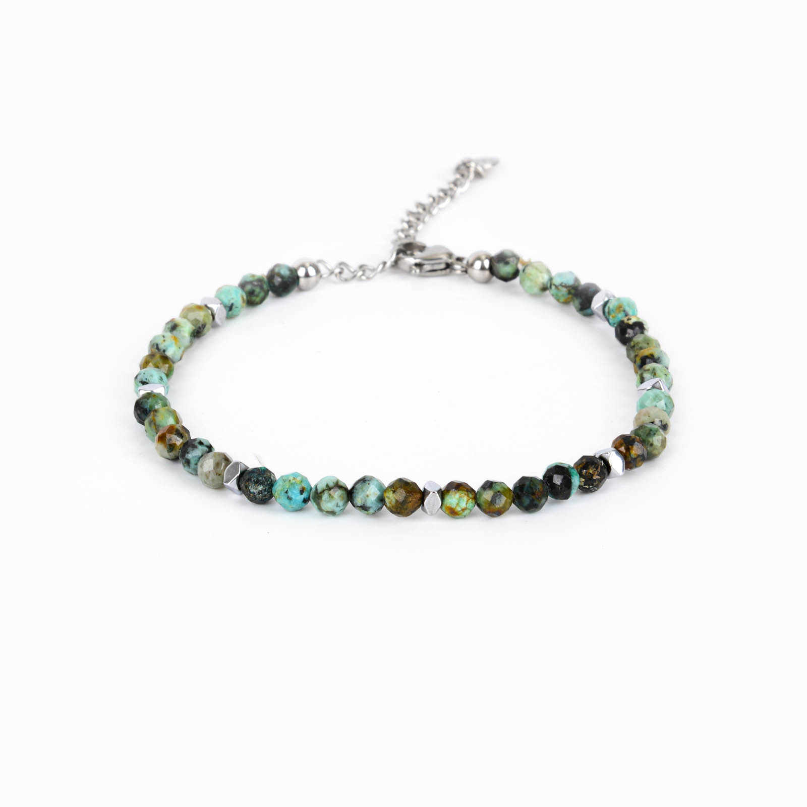 Bohemian ethnic style irregular square bead bracelet, fashionable belt, fashionable design sense accessory for women Specification image