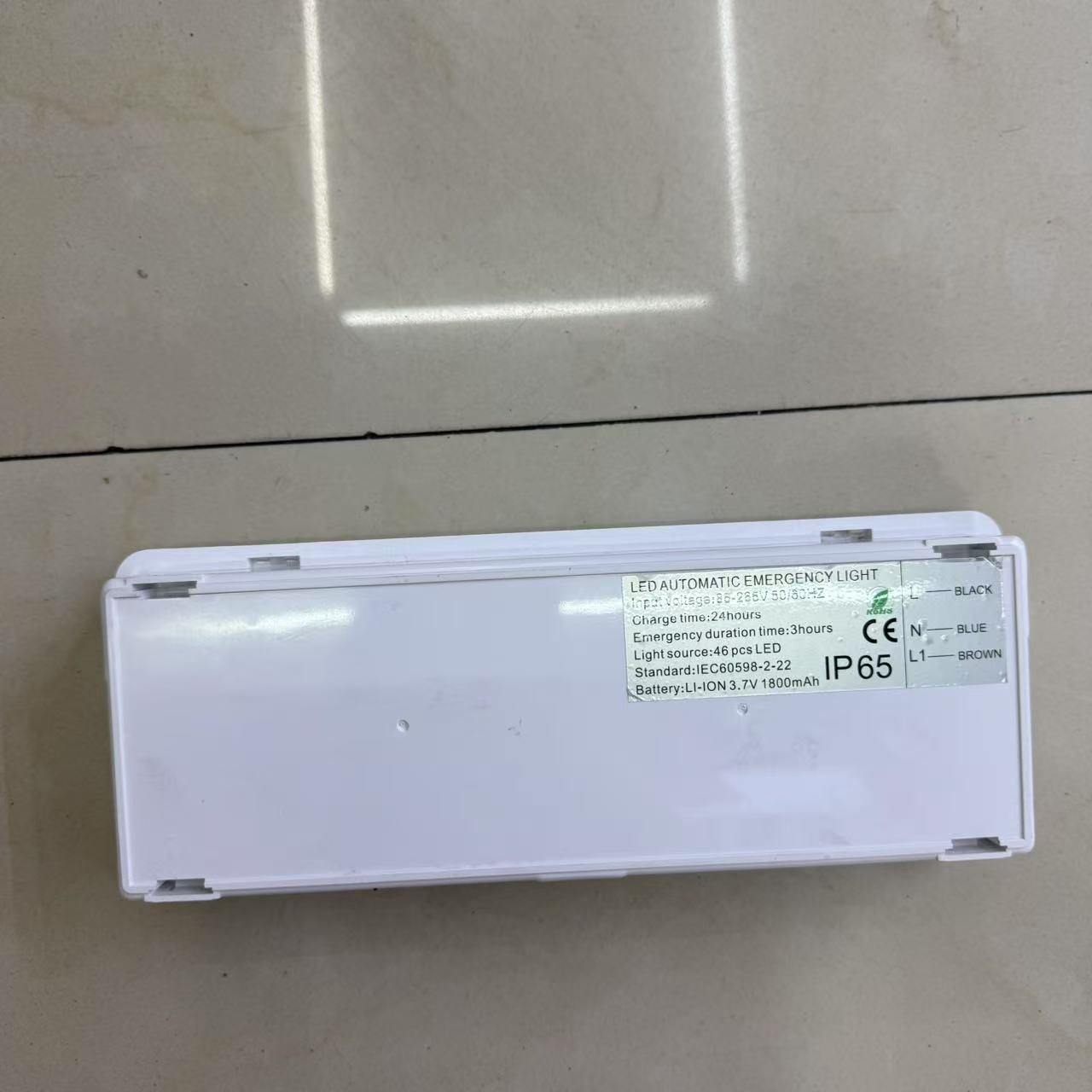 Professional export lighting for foreign trade, safety exit indicator lights, wall-mounted emergency lighting fixtures details Picture