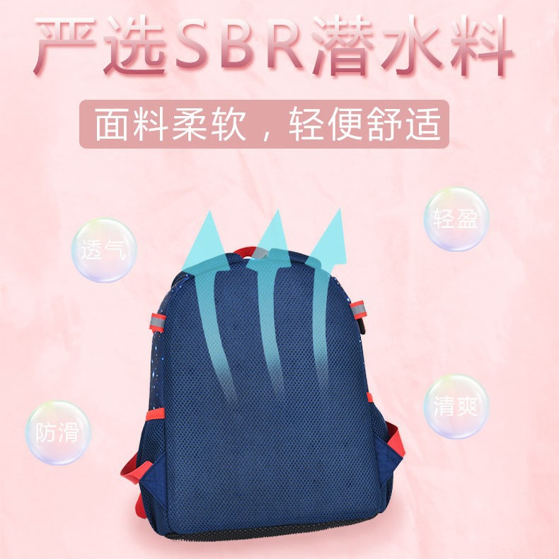 Schoolbag bucket backpack 1-3-6 new space bag for toddlers, boys' cool bag, diving material bag, children 'backpack 5 Application Scenario