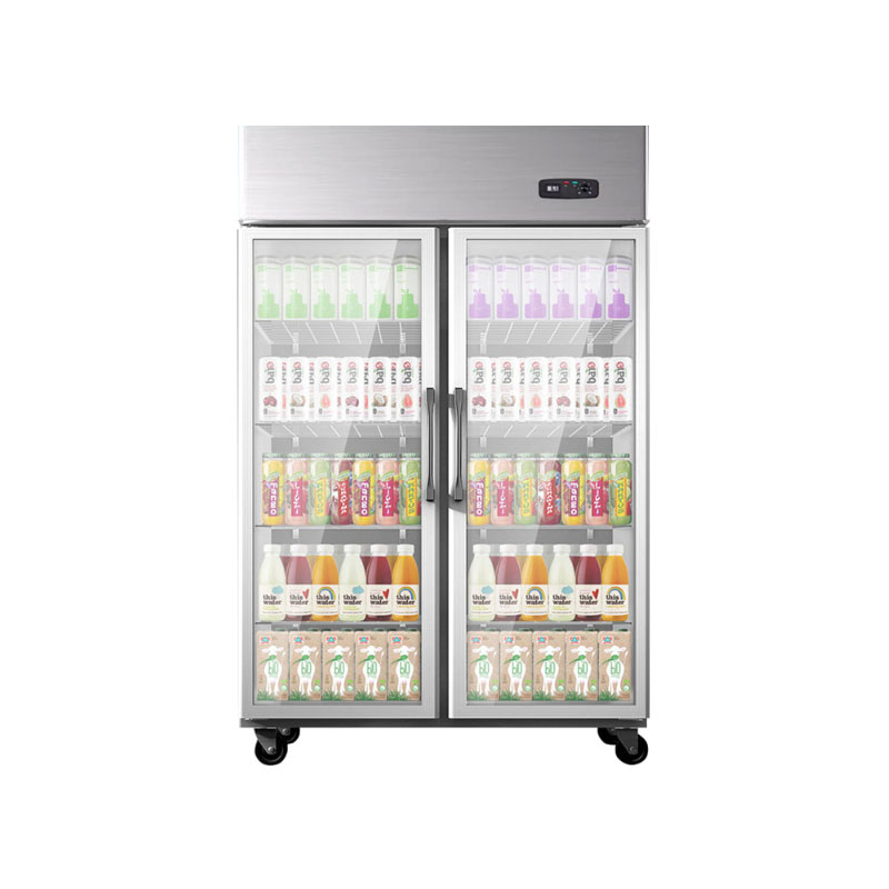 Yindu refrigerated display cabinets, large two-door and four-door freezers, beverage display cabinets, ordering cabinets, vegetable and fruit preservation refrigerators Specification image