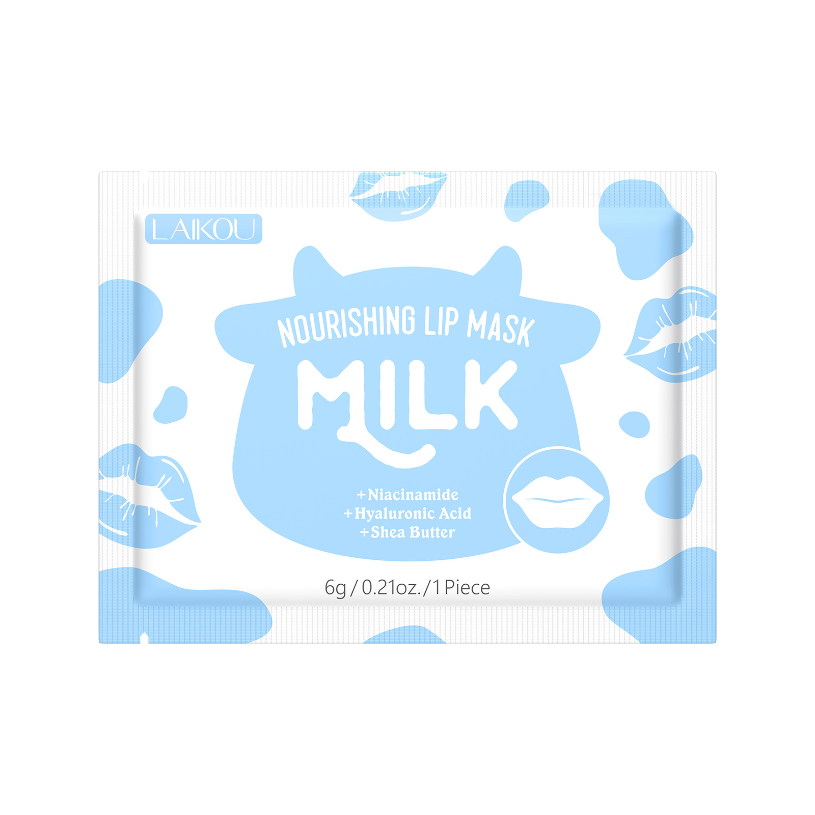 tk cross-border new product LAIKOU Milk Moisturizing lip mask 6g Moisturizing Lip Mask in stock from the manufacturer Item Picture