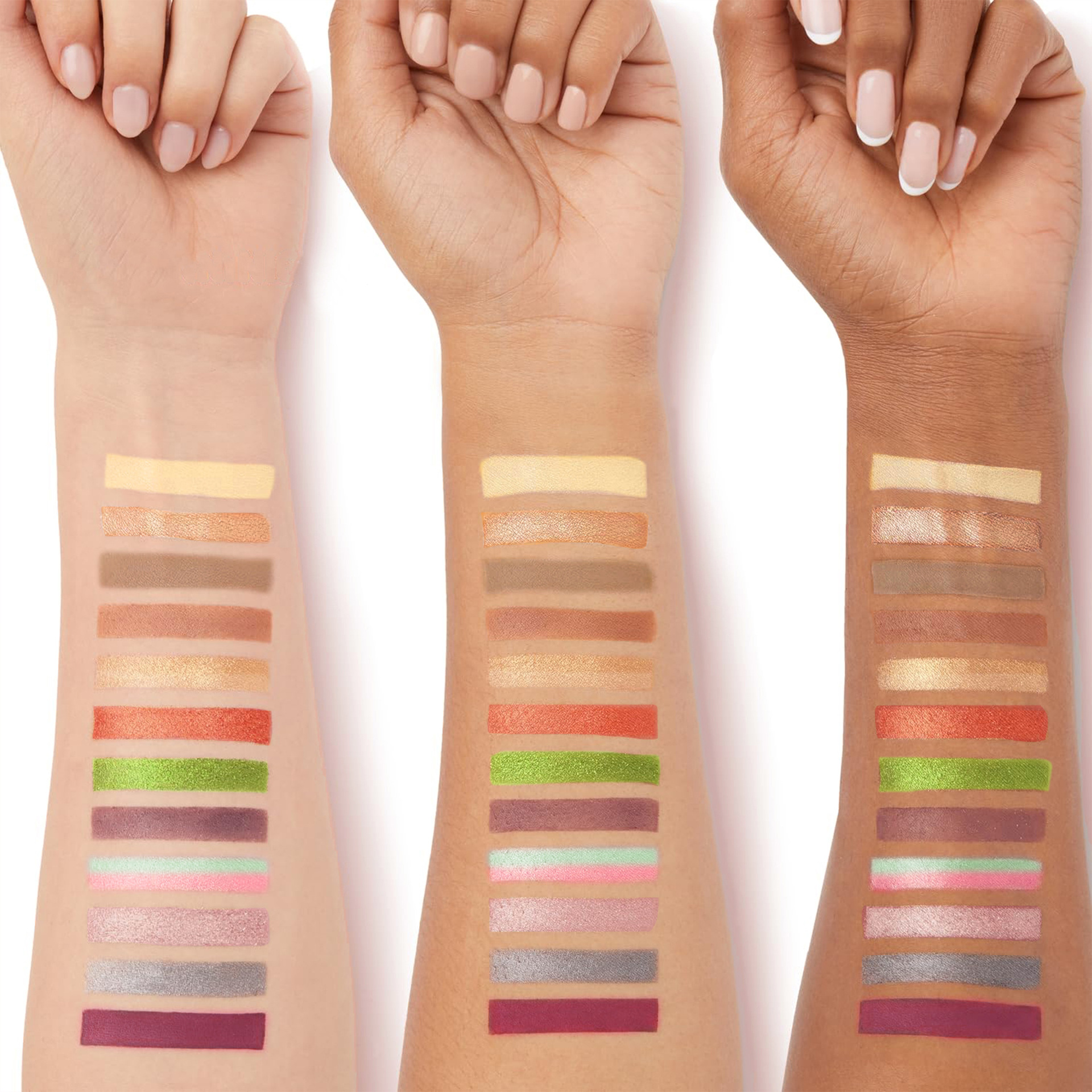 Cross-border SHCOETY Gradient Integrated Eyeshadow Palette 6-color versatile multi-functional blush one-piece palette Gradient Blush Eyeshadow Application Scenario
