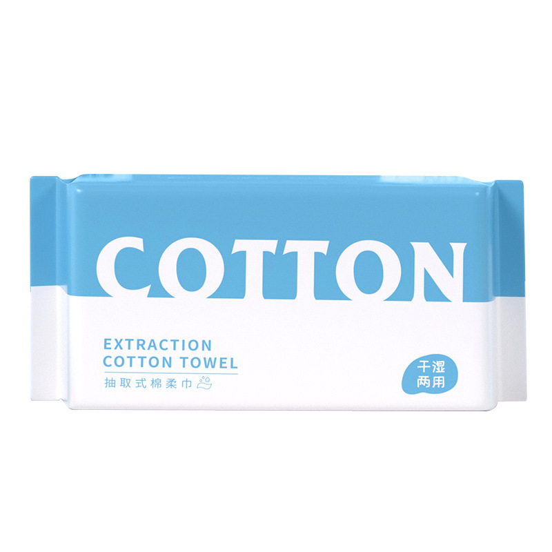 Lamela Pearl Textured cotton soft Towel, pull-out face towel, disposable thickened cleansing towel YV132 Item Picture