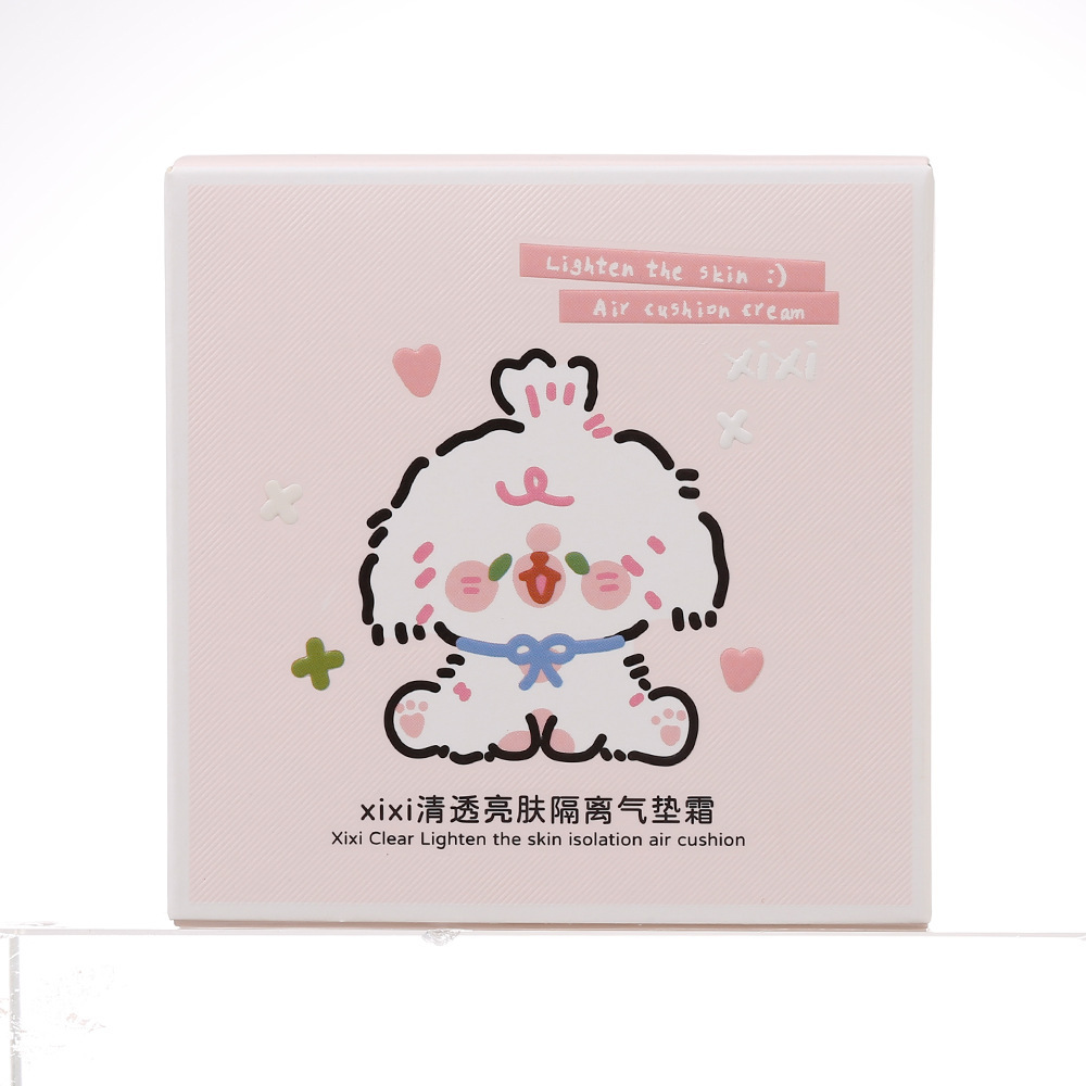 xixi clear and white isolation air cushion powder is light, thin, fine, clear and matte, easy to handle, whitening, affordable for students Application Scenario