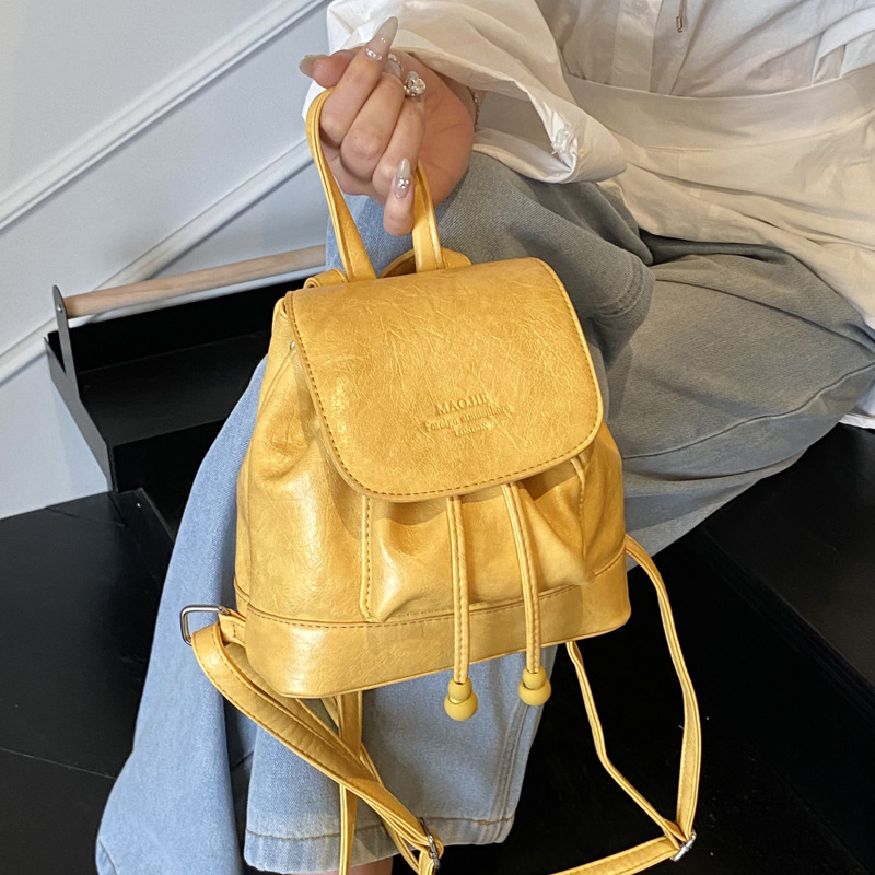 Simple, versatile and niche design women's backpack 2025 new trendy casual small backpack, fashionable travel small schoolbag Application Scenario