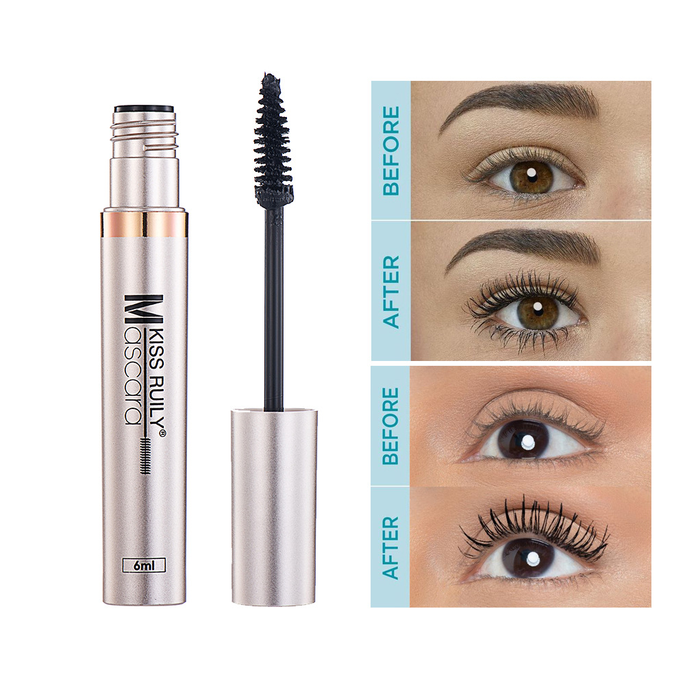 KISS RUILY Cross-border Long-lasting mascara is waterproof, non-smudging, long, long-lasting, natural, thick and curling eyelashes Specification drawing