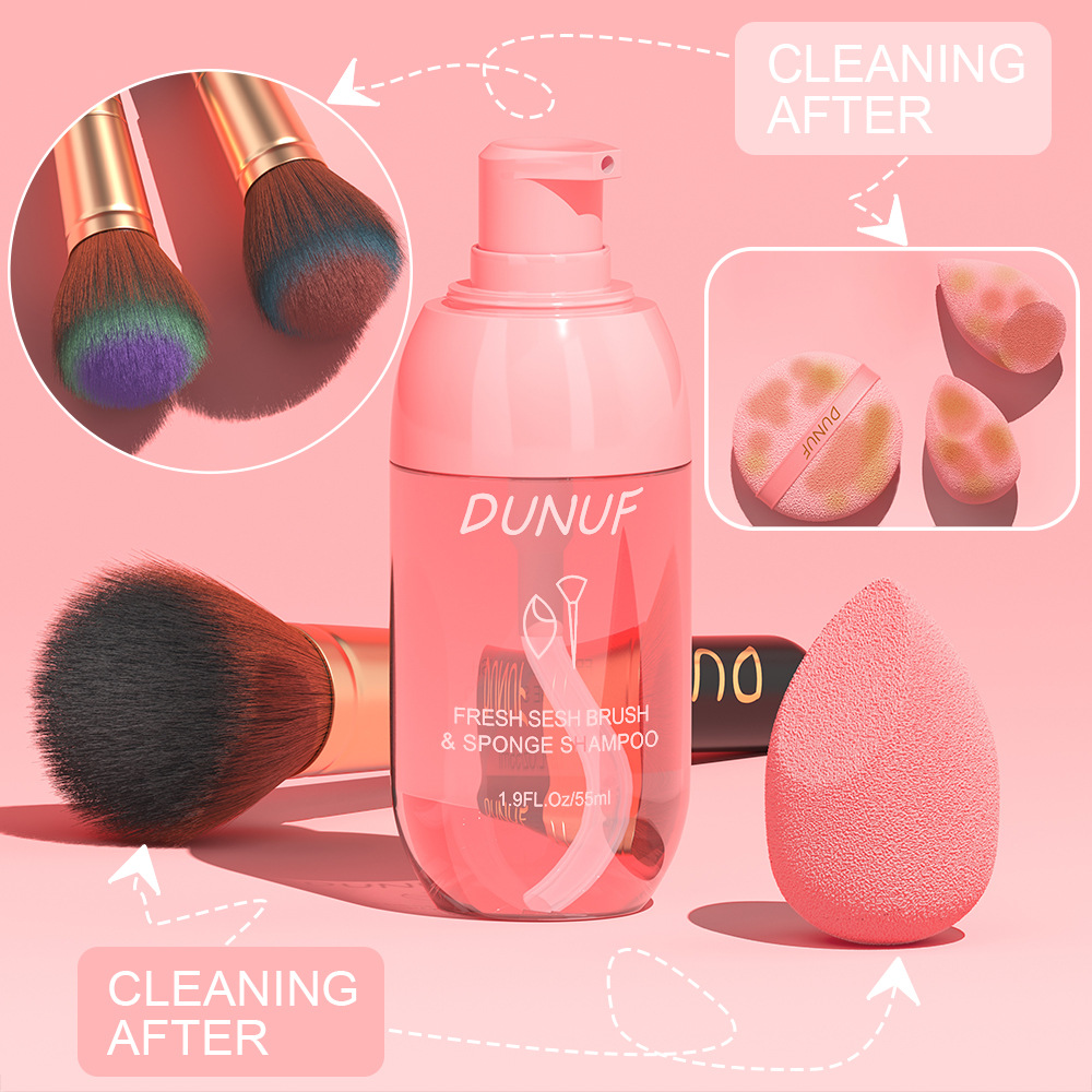 DUNUF 55ML Makeup Tool Cleaner, please check! Link Disclaimer - For Foreign trade only Application Scenario