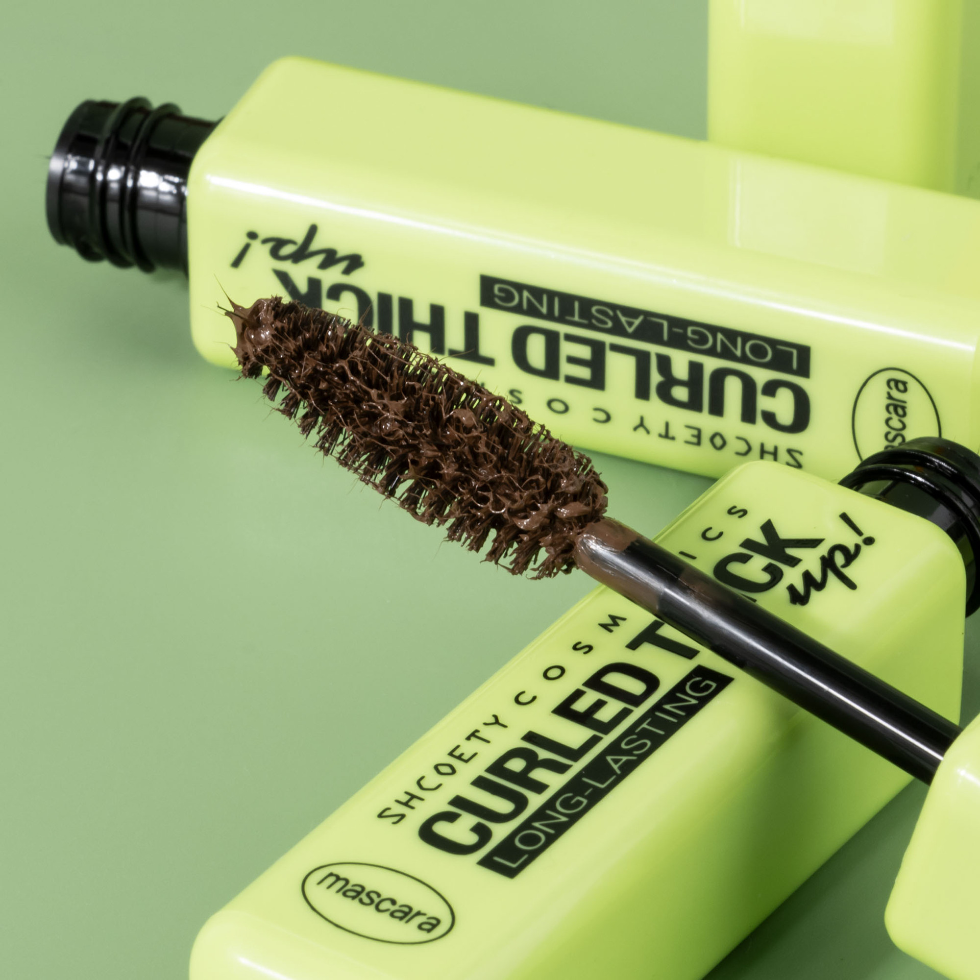 SHCOETY Cross-border 7D Mascara is waterproof, does not smudge, naturally slender, thick, long-lasting, and curls eyelashes as a base Specification drawing