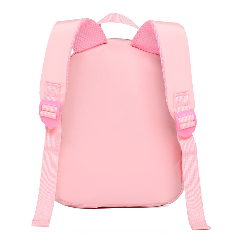 Children's backpack 2025 New style cartoon plush kindergarten baby lightweight schoolbag detachable doll backpack Specification drawing
