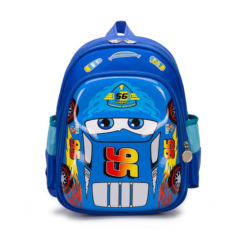 New baby schoolbags for kindergarten boys and girls are cute. Korean-style hard-shell car children's travel backpacks and backpacks are trendy full figure