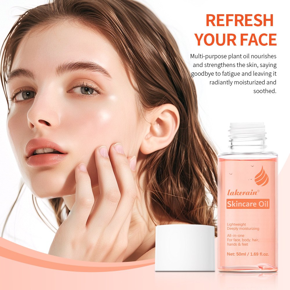 lakerain skin care Oil is an essential oil for skin, face and body care Specification drawing
