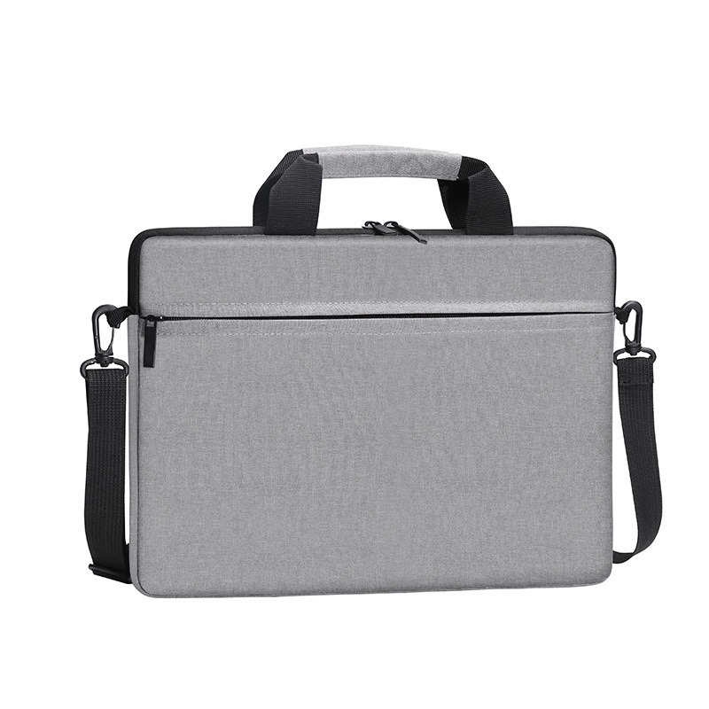 Lightweight laptop bag 14/15.6-inch ultrabook single-shoulder handbag wholesale gift with logo printing Item Picture