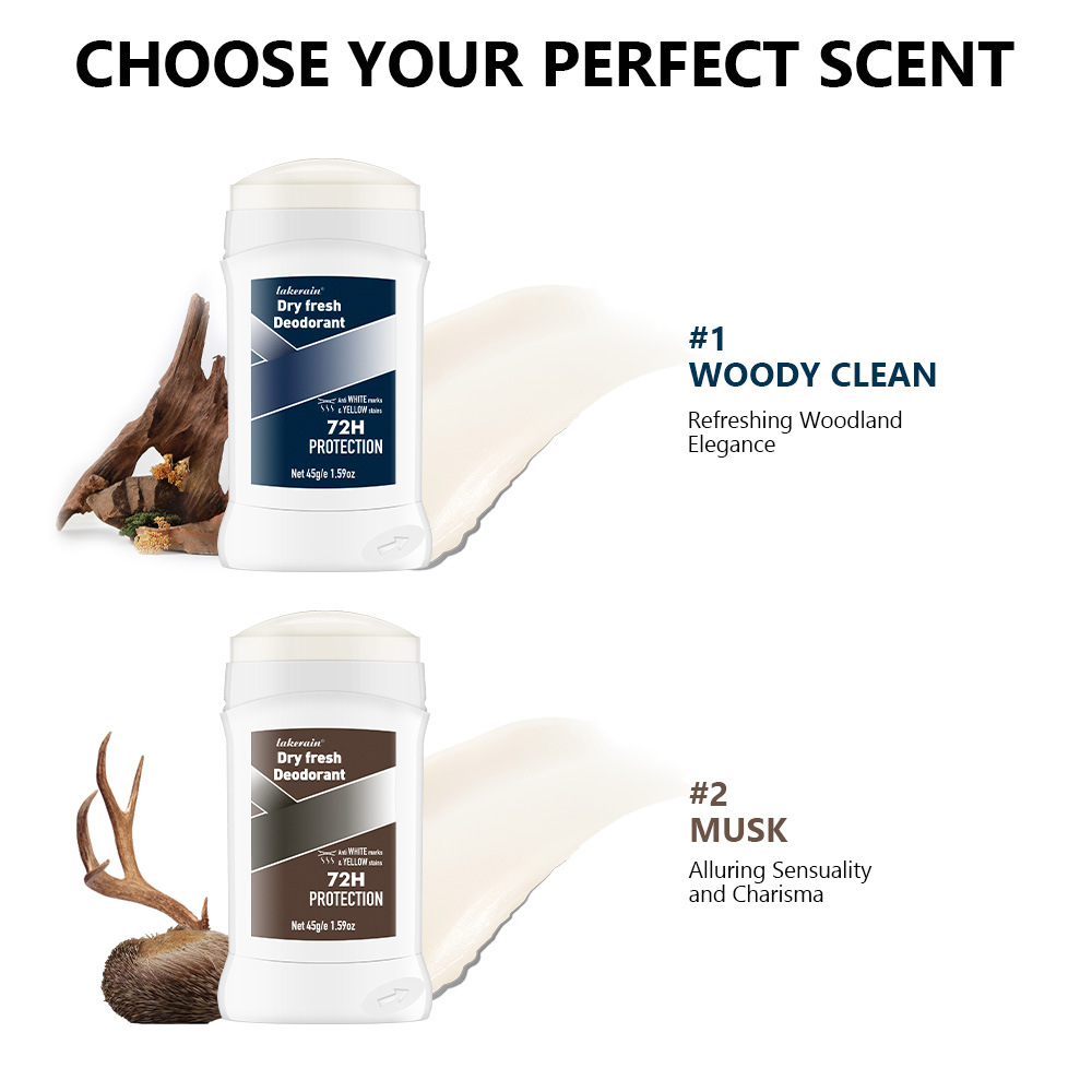 lakerain Men's Fresh and Dry Body Balm Specification drawing
