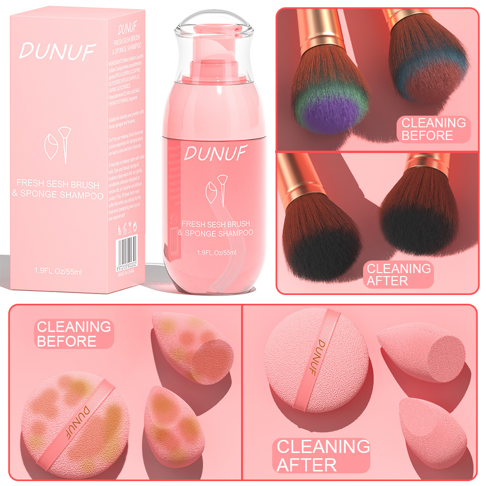 DUNUF 55ML Makeup Tool Cleaner, please check! Link Disclaimer - For Foreign trade only full figure
